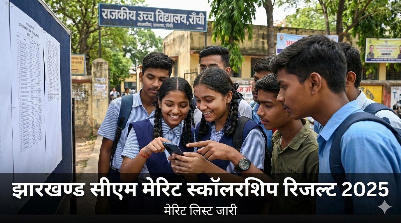 Jharkhand CM Merit Scholarship Result 2025 Released – Download JAC CMMSS Merit List PDF